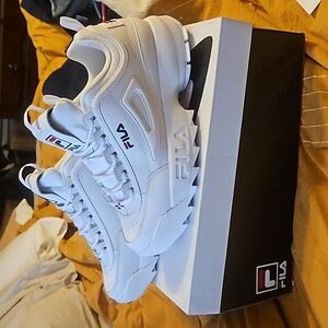 FILA Disruptor II White Sneaker NEW IN BOX